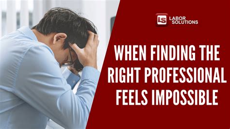 Finding the Right Professional Finding the Right Professional